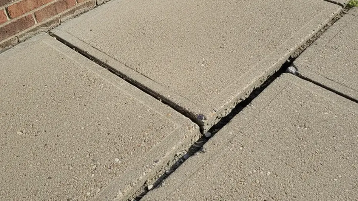 Illustrative concrete leveling surface used to explain preparation and finish choices for Kenosha homeowners